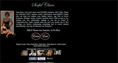 Desktop Screenshot of cum4claire.com